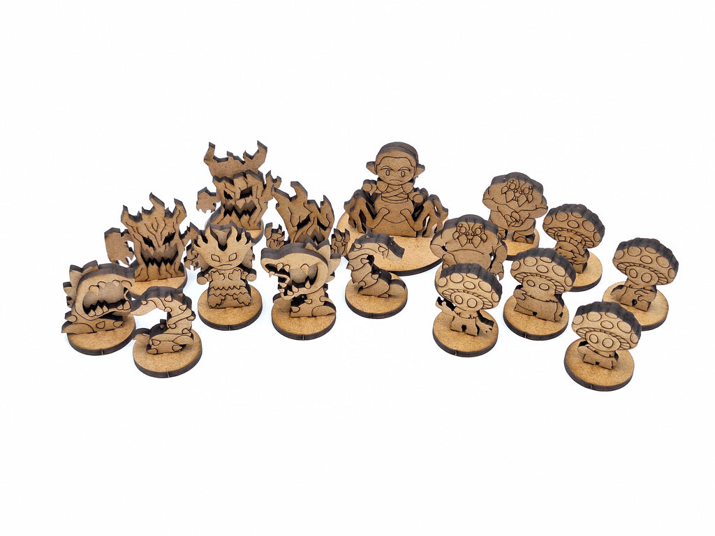 Minis Set 6 - Elves of the Sunless Rotwood