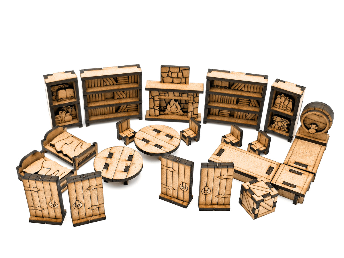 Scatter Set 2 - Village Furnishing