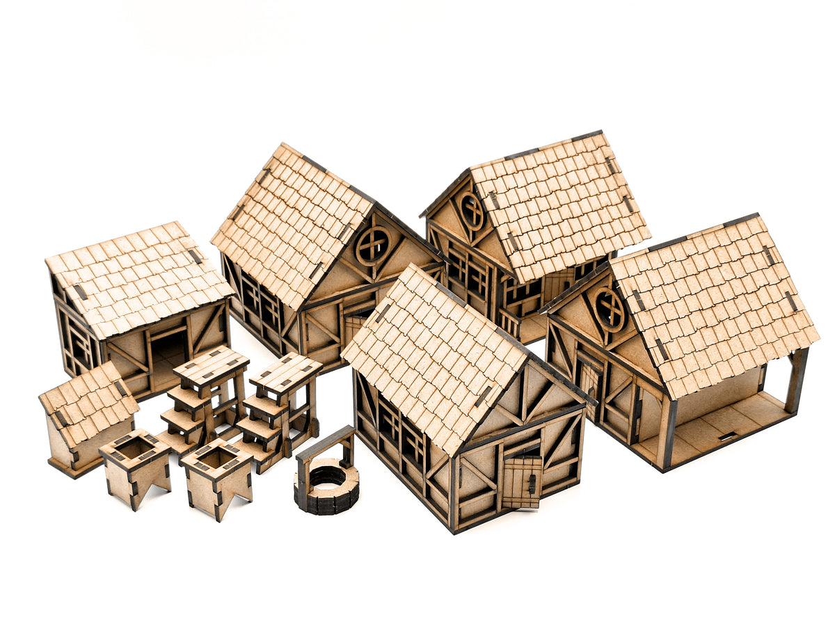 Building Set 1 - Buildings of Willowmere Village