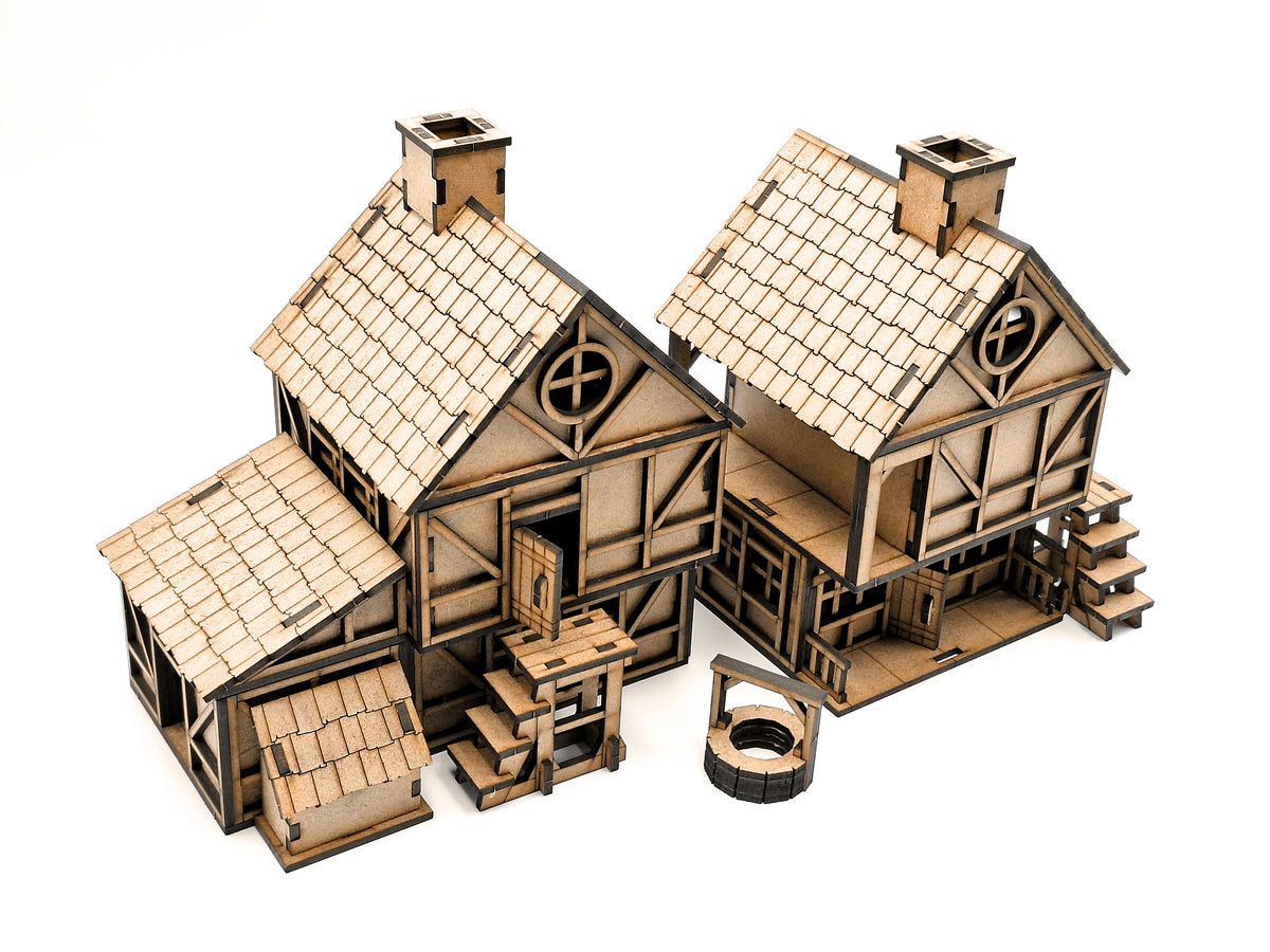Building Set 1 - Buildings of Willowmere Village