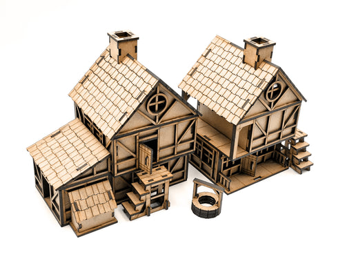 Building Set 1 - Buildings of Willowmere Village