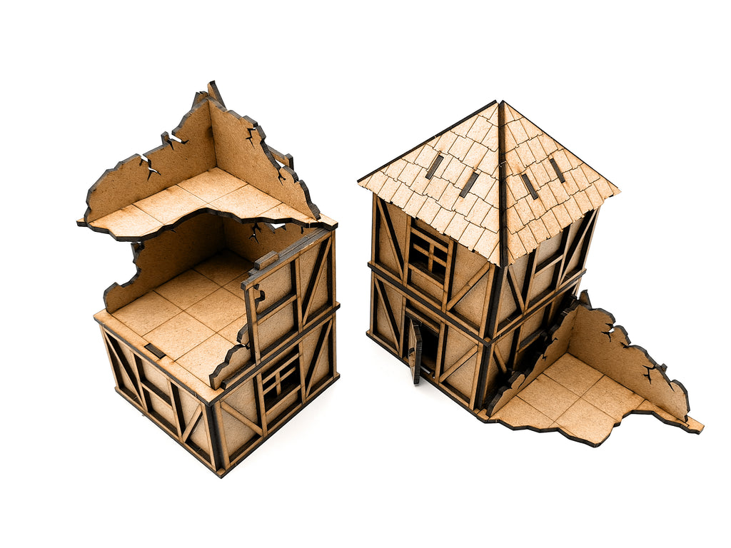 Building Set 2 - Northpass Outpost Tower and Stable