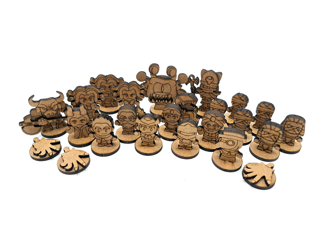 Minis Set 4 - Lost in Stonegaze Temple