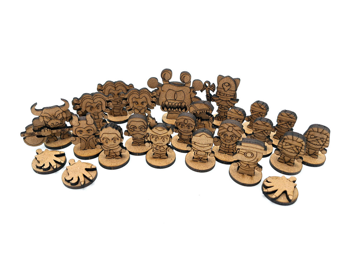 Minis Set 4 - Lost in Stonegaze Temple
