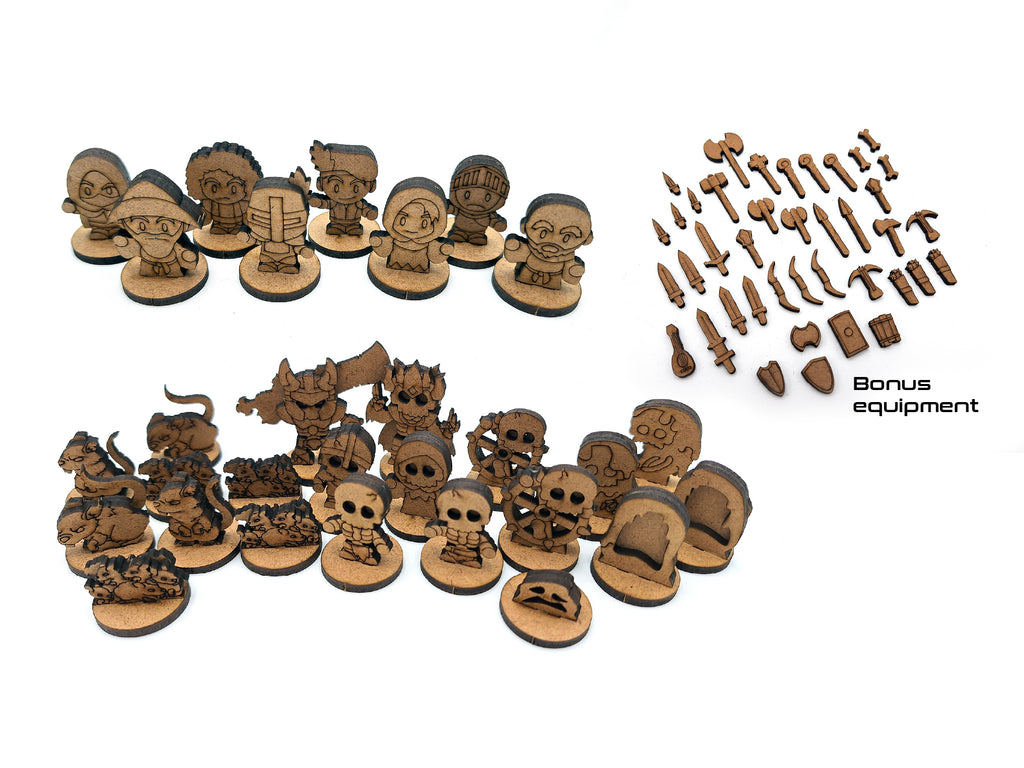 Minis Set 1 - Battle of the Ooze-Cursed Legion