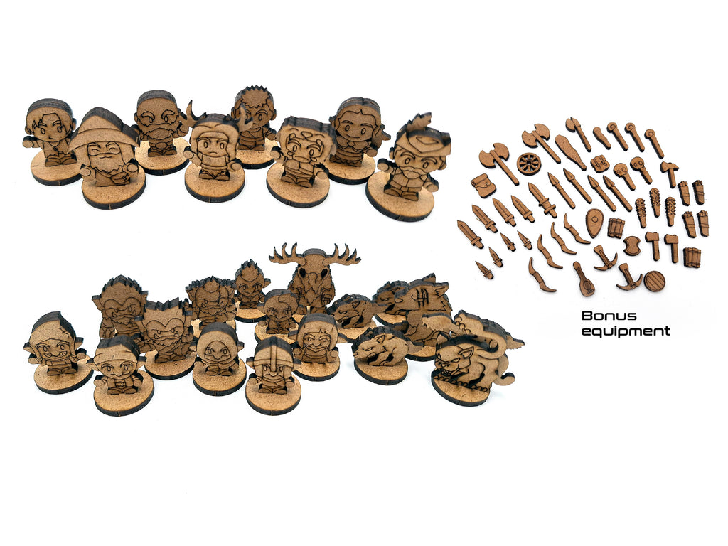 Minis Set 3 - Ambush in Wildmire Woods