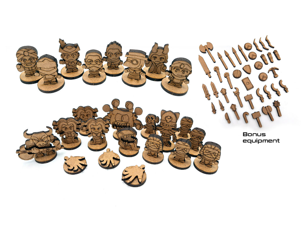 Minis Set 4 - Lost in Stonegaze Temple