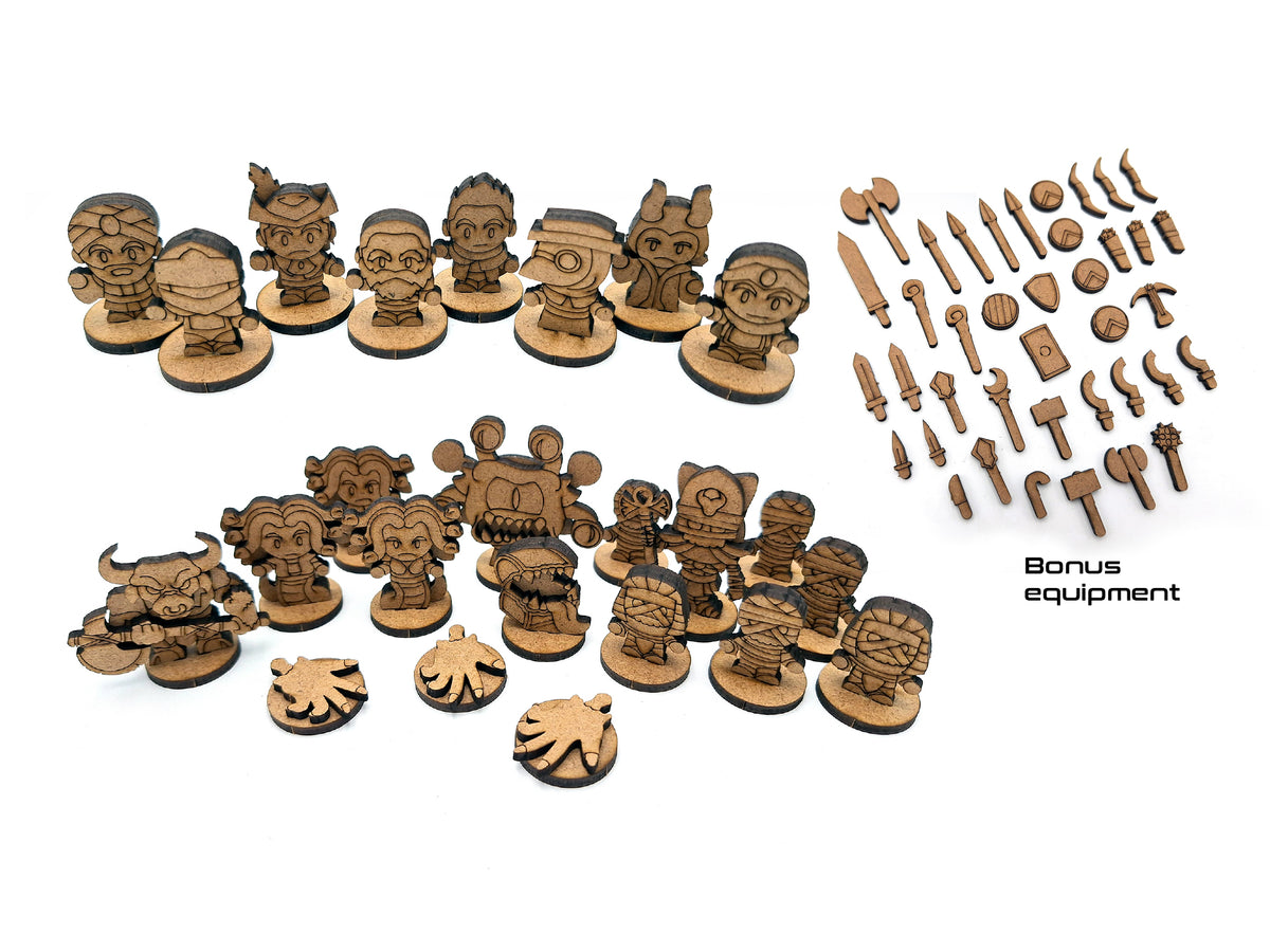 Minis Set 4 - Lost in Stonegaze Temple