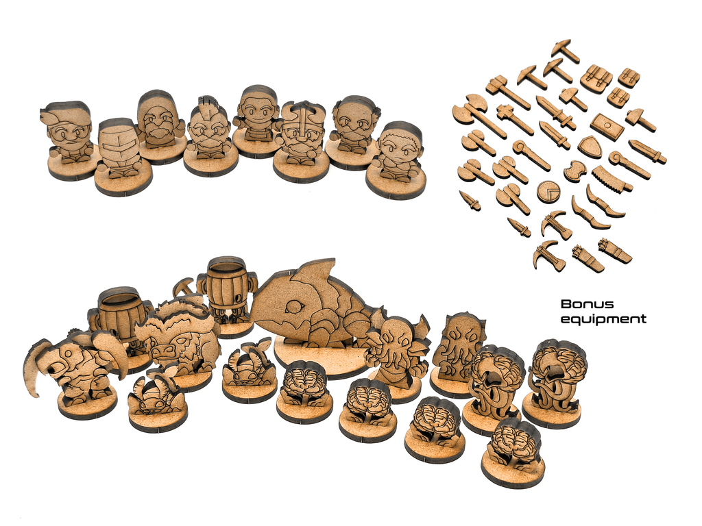 Minis Set 5 - Dwarves of Echolock Mine
