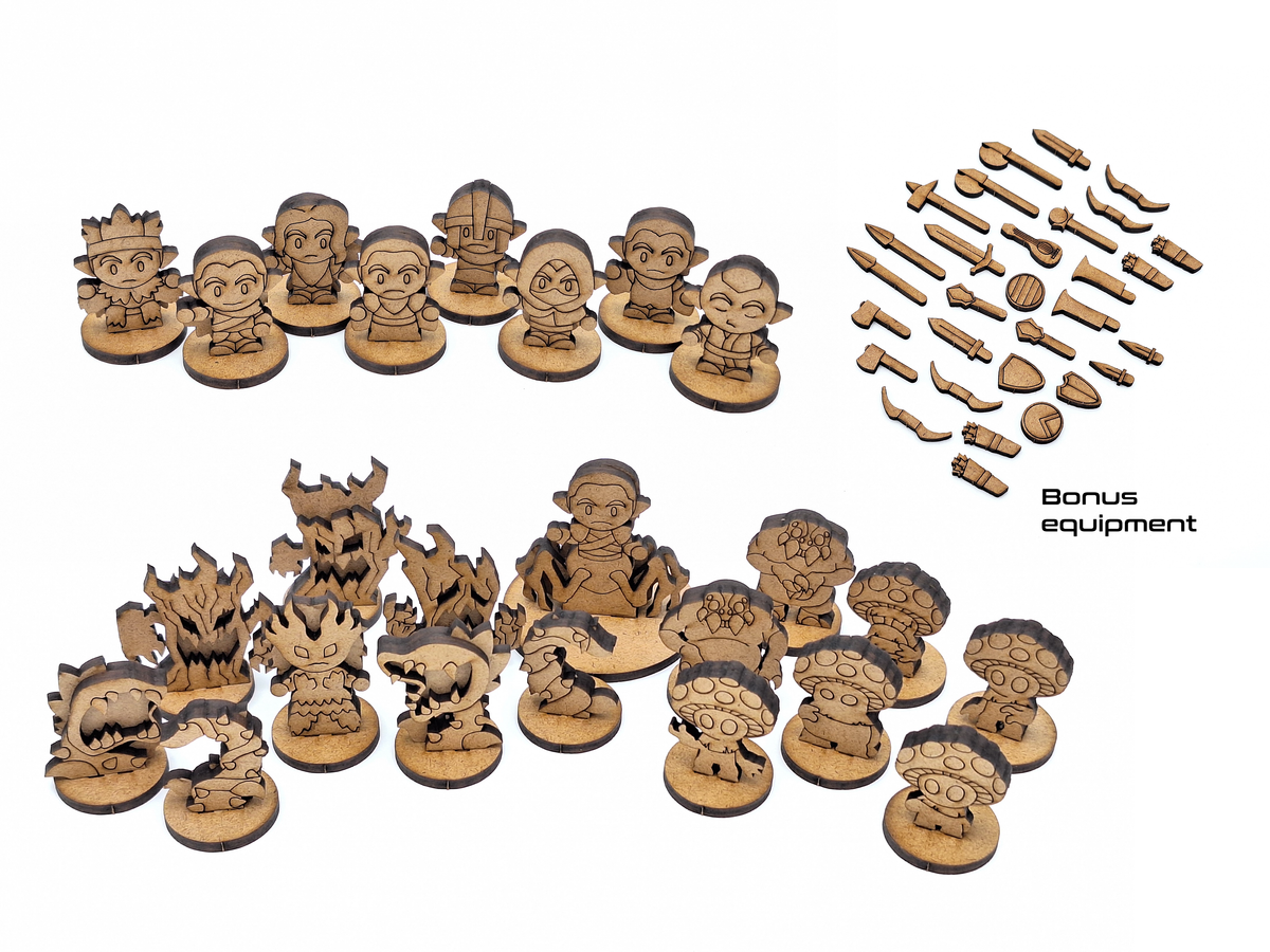 Minis Set 6 - Elves of the Sunless Rotwood